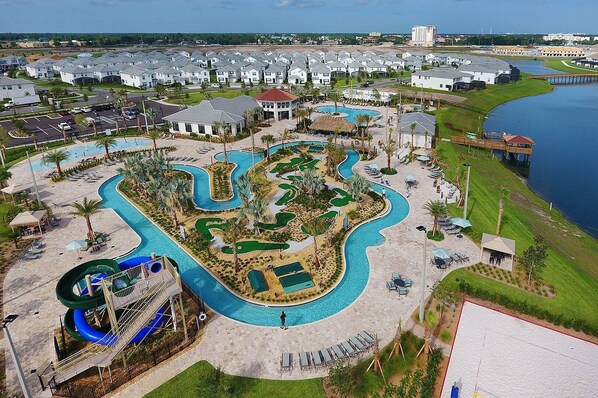 Located at Storey Lake, an exclusive Resort featuring multiple pools, a lazy river, a splash park, full-service restaurants and more!