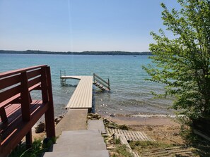 New concrete steps and dock!