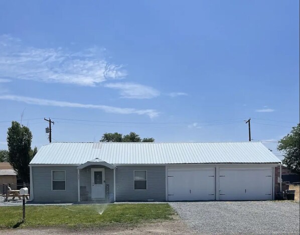 Front of the house. The 2 car garage is NOT included
