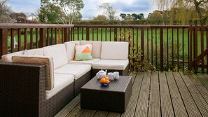 Sundeck, The Granary at Rectory Farm, Bolthole Retreats