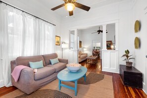 Cozy seating area