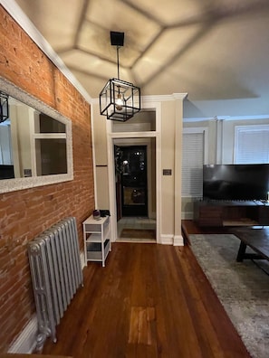 Front Door Entry into House