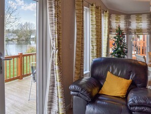 Living area | Lakeside, Carlton Meres Country Park. near Saxmundham