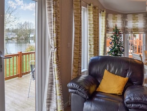 Living area | Lakeside, Carlton Meres Country Park. near Saxmundham