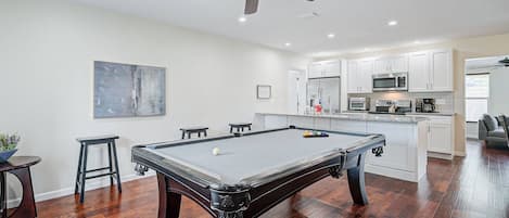 Pool Table Game Room