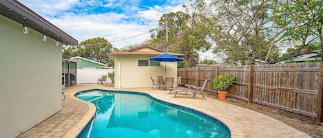 Enjoy a beautiful day by the pool