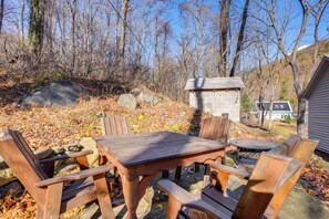 Private Deck | Mountain Views