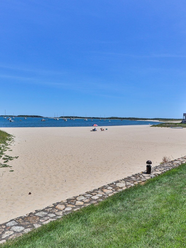 Private association beach