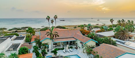 Ocean front villa