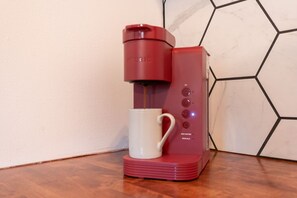 Kaffe och/eller kaffebryggare