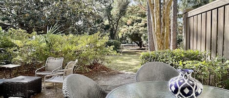 Patio from Living Area