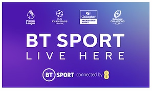 BT Sport - Watch your favourite live matches here!