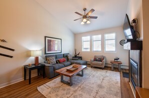 Flooring, Living Room, Room, Indoors, Hardwood