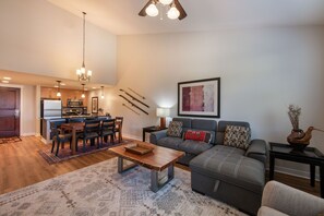 Flooring, Living Room, Room, Indoors, Hardwood