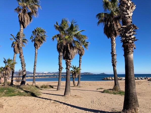 Une des plages de St Aygulf
