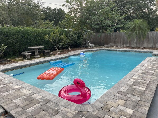 Pool during the day