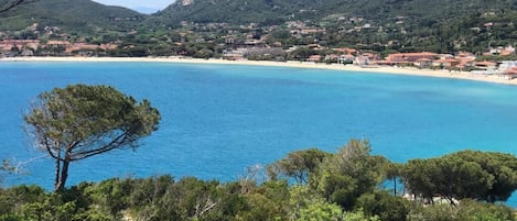 Vista della Spiaggia di Marina di Campo