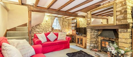 Lavender Cottage Living Room - StayCotswold