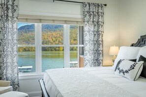 Main Floor Bedroom with a River View