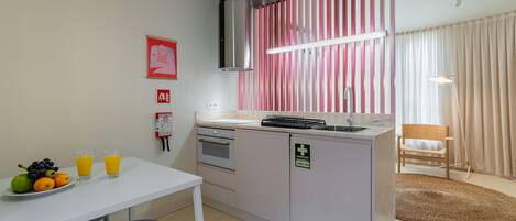 Kitchenette and dining area #alrgarve #sunny #relax #airbnb