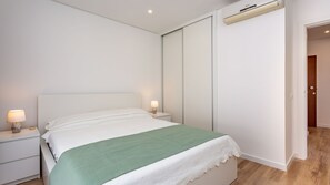 Clean and bright, our room has a wardrobe for your comfort and needs