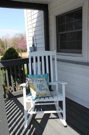 Who doesn't love a rocker on a front porch?