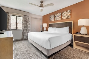 Unit with 1 King bed