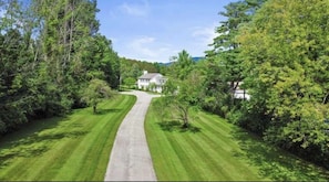 Driveway entrance
