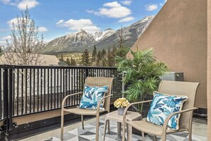 Chill out in this quiet corner outside of the master bedroom window. 
Access through the BBQ area.
