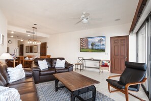 expansive living room