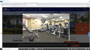 Fitnessbereich