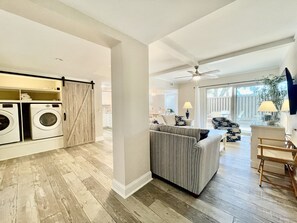Entry into Open Floor Plan