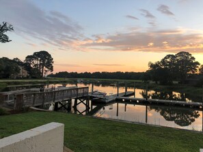 View From Patio at Sunset