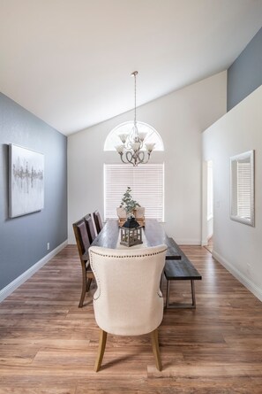 Dining Room with seating for eight