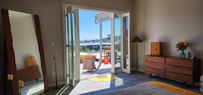 Master Bedroom. Wake up/go to sleep with outstanding views out the french doors