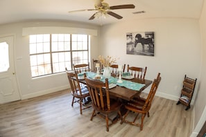 Dining area