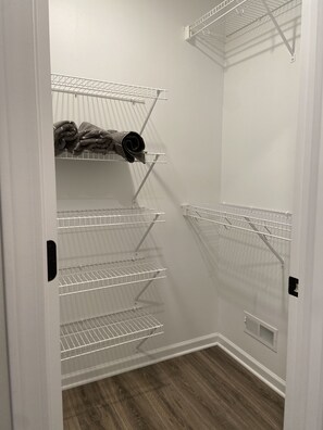 Walk in closet 1