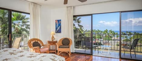 Primary Suite with Ocean Views off your private lanai