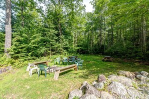 Fire pit area