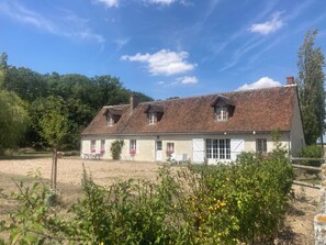 overview of the main house