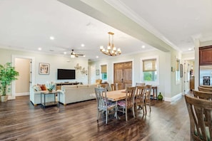 Dining and Living Area