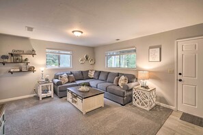 Lower Living Room | Pet Friendly w/ Fee