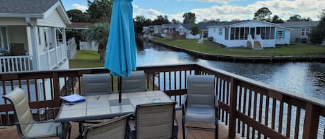 View from your oversized deck