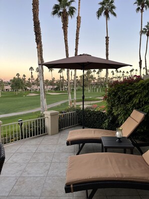 Lounge Chairs on Patio