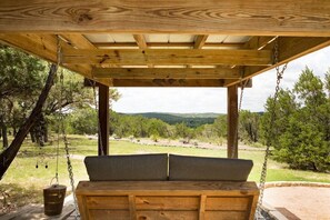 View from the swing bed