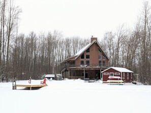 Winter at the Kingsville Lodge. The snowy season is so beautiful!