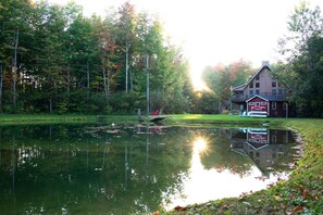 A sunset in early fall