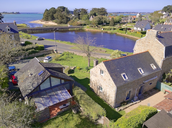 Le Chalet : Vue aérienne