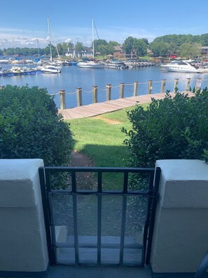 Lake Norman right outside your patio