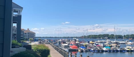 Take a nice walk on the dock